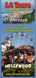 Hollywood, Santa Monica, Santa Barbara, Los Angeles Sightseeing Tour. Save on Guided Travel  . 1-800-761-1775 
